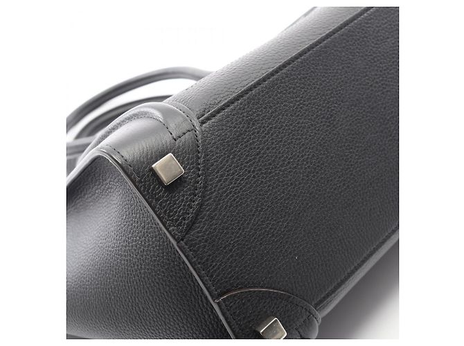 Céline Borsa tote micro shopper Luggage Celine Nero - vista 9