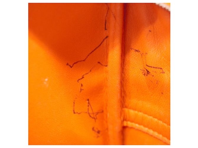 Borsa a mano mini Plume Hermès Arancione - vista 8