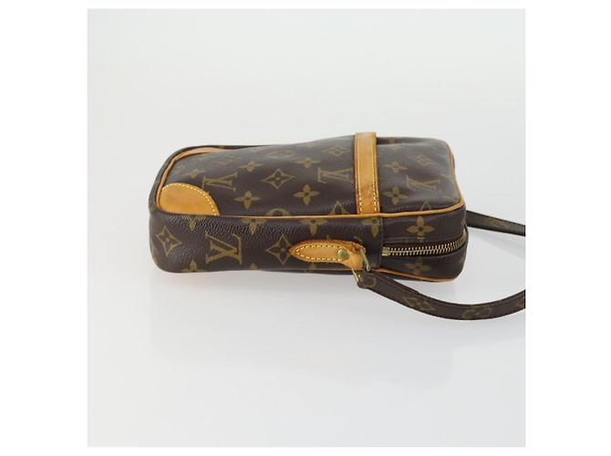 Borsa Danube Louis Vuitton in tela Monogram Mini Marrone - vista 3