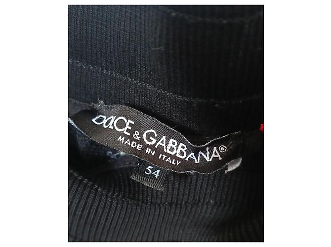 Pantaloni da jogging Dolce & Gabbana Star Jersey Neri Nero - vista 3