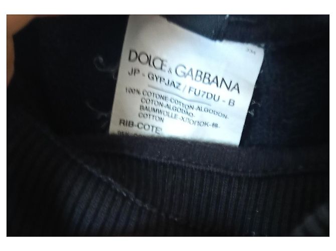 Pantaloni da jogging Dolce & Gabbana Star Jersey Neri Nero - vista 7