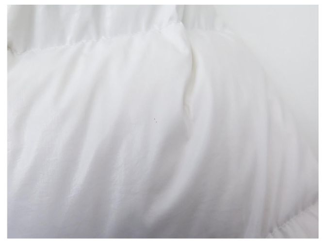 NUEVO ABRIGO PUFFER CON CAPUCHA LOUIS VUITTON 38 M 1AC4JE Blanco - vista 22