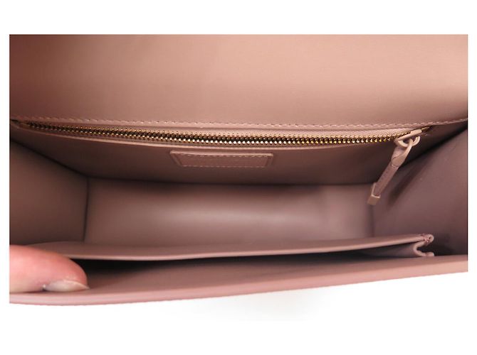 NUOVO BORSO DIOR 30 MONTAIGNE MM IN PELLE GRAINED ROSA CON TRACOLLA - vista 11
