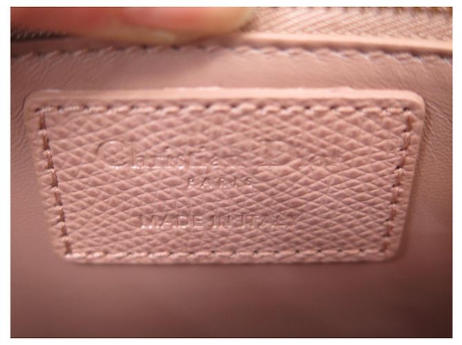 NUOVO BORSO DIOR 30 MONTAIGNE MM IN PELLE GRAINED ROSA CON TRACOLLA - vista 12