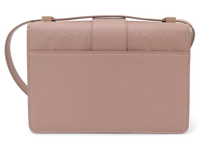 NUOVO BORSO DIOR 30 MONTAIGNE MM IN PELLE GRAINED ROSA CON TRACOLLA - vista 2