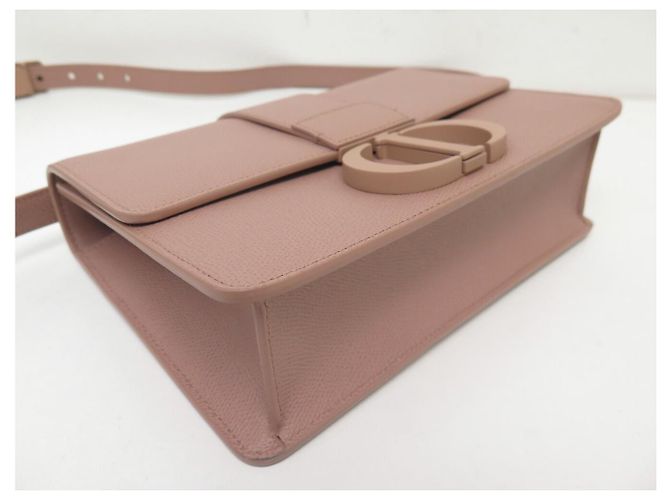 NUOVO BORSO DIOR 30 MONTAIGNE MM IN PELLE GRAINED ROSA CON TRACOLLA - vista 5