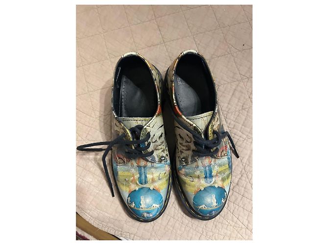 Dr. Martens 1461 "Der Garten der irdischen Freuden" Lederschuhe Mehrfarben - Ansicht 2