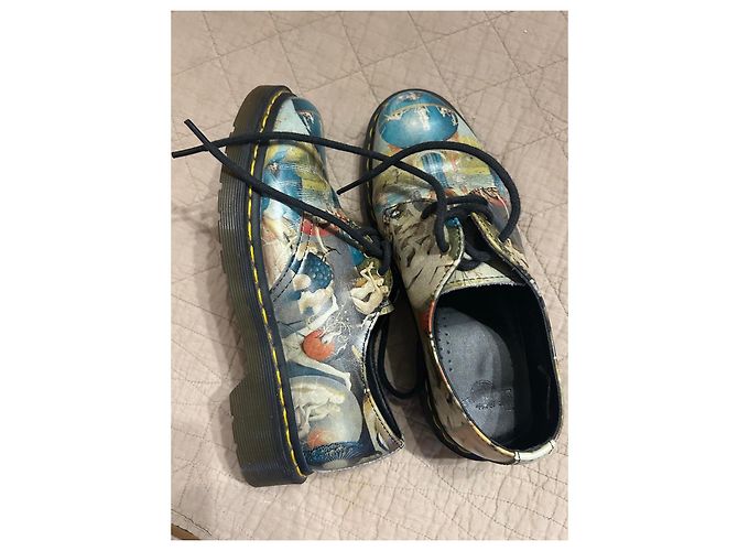 Dr. Martens 1461 "Der Garten der irdischen Freuden" Lederschuhe Mehrfarben - Ansicht 3