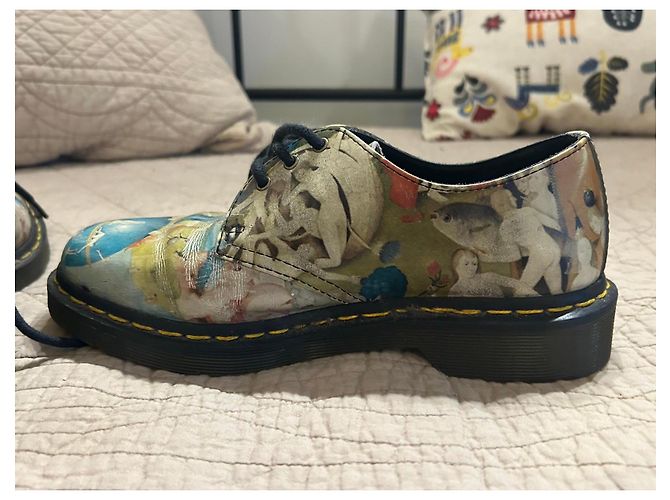 Dr. Martens 1461 "Der Garten der irdischen Freuden" Lederschuhe Mehrfarben - Ansicht 7