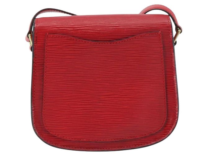 Borsa a mano Saint Cloud in pelle Epi PM Louis Vuitton Rosso - vista 2