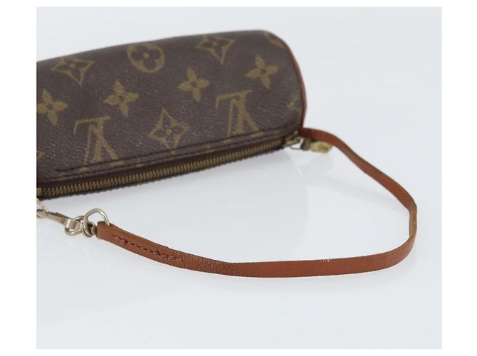 Pochette Papillon Mini in Tela Monogram Louis Vuitton Marrone - vista 6