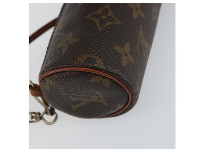 Pochette Papillon Mini in Tela Monogram Louis Vuitton Marrone - vista 7