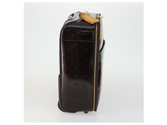 Valigia Pegase Louis Vuitton Monogram Vernis 45 Marrone - vista 4