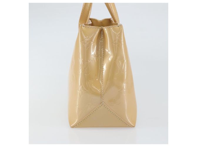 Louis Vuitton Wilshire Handtasche Monogram Vernis PM Beige - Ansicht 4