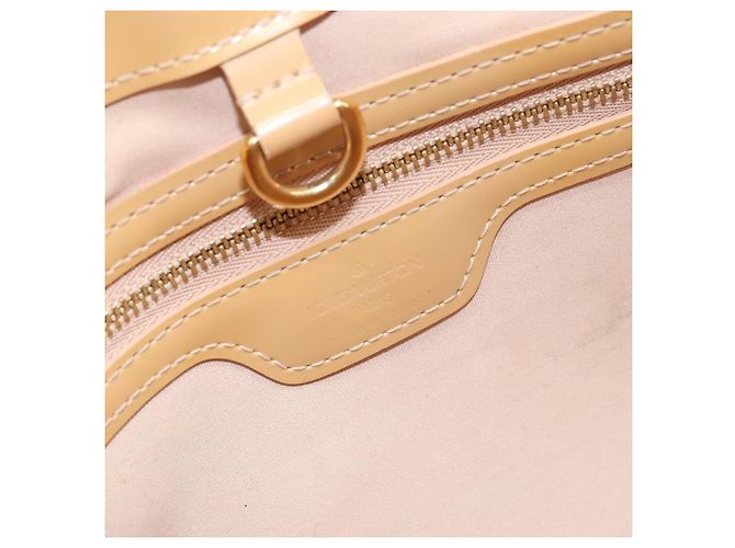 Louis Vuitton Wilshire Handtasche Monogram Vernis PM Beige - Ansicht 6