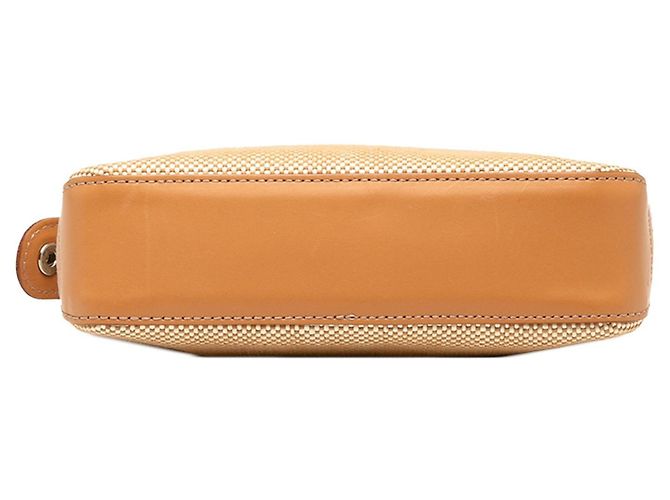 Burberry – Pochette in Tela e Pelle con Cinturino da Polso Marrone - vista 3