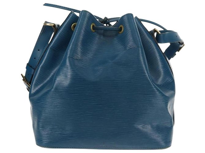 Noe Borsa Petit Noé Louis Vuitton in pelle Epi piccola Blu - vista 2