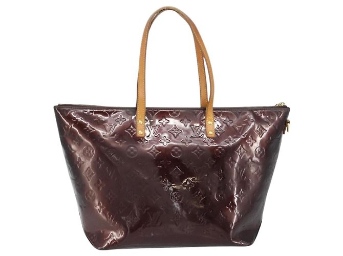 Louis Vuitton Bellevue Monogram Vernis GM Porpora - vista 2