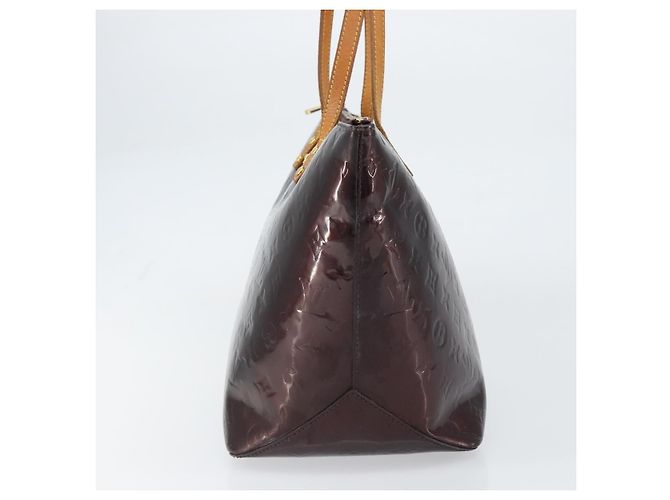 Louis Vuitton Bellevue Monogram Vernis GM Porpora - vista 4