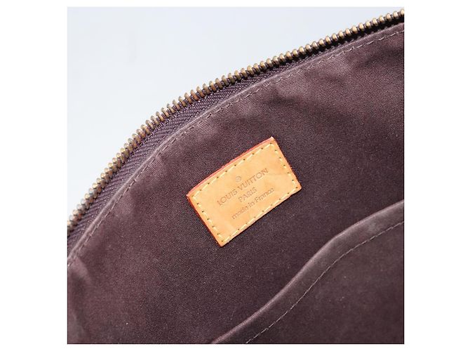 Louis Vuitton Bellevue Monogram Vernis GM Porpora - vista 6