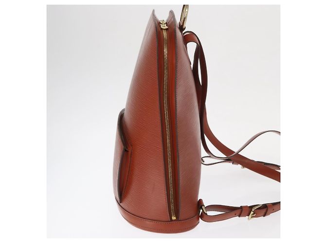 Louis Vuitton Gobelins Epi Leather Castaño - vista 3