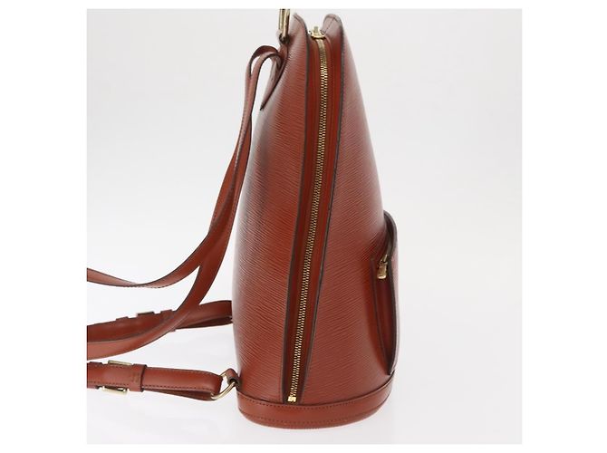 Louis Vuitton Gobelins Epi Leather Castaño - vista 4