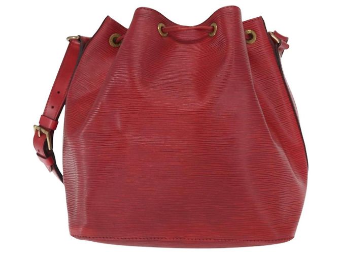 Louis Vuitton Petit Noe Epi Leather Medium Rosso - vista 2