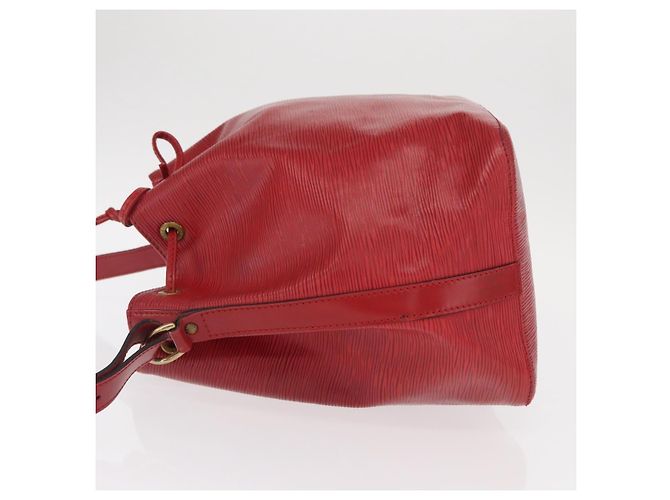 Louis Vuitton Petit Noe Epi Leather Medium Rosso - vista 4