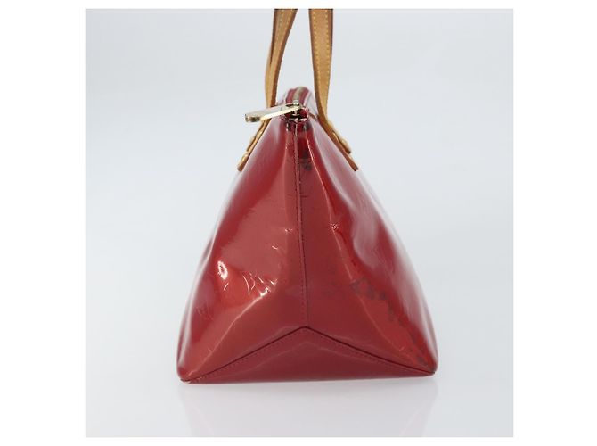 Borsa Bellevue Monogram Vernis PM Louis Vuitton Rosso - vista 3