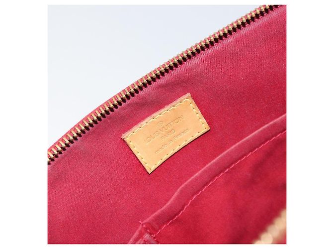 Borsa Bellevue Monogram Vernis PM Louis Vuitton Rosso - vista 7