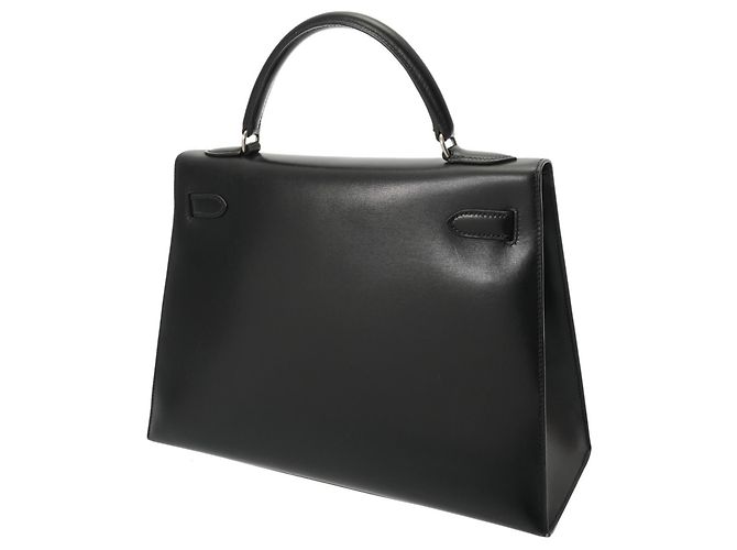 Hermès Hermes Kelly 32 Einkaufstasche Schwarz - Ansicht 3