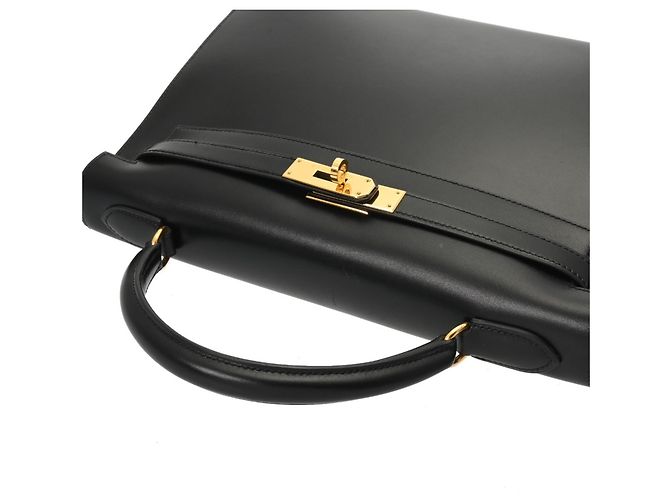Hermès Hermes Kelly 32 Einkaufstasche Schwarz - Ansicht 4