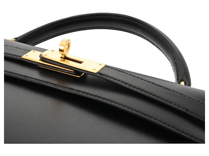 Hermès Hermes Kelly 32 Einkaufstasche Schwarz - Ansicht 5