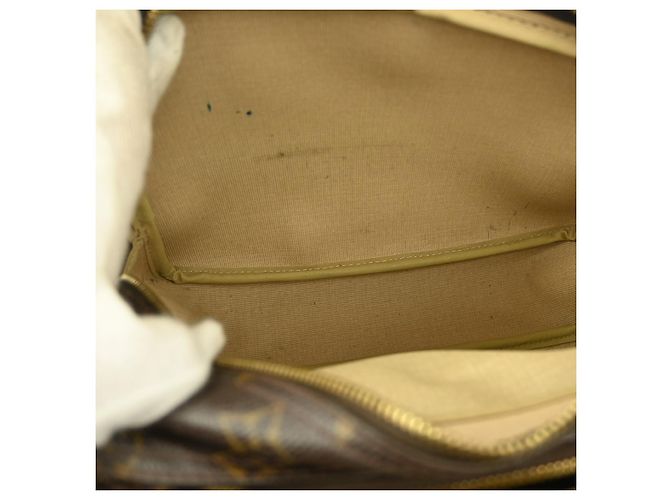 Borsa Reporter Louis Vuitton in tela Monogram PM Marrone - vista 3