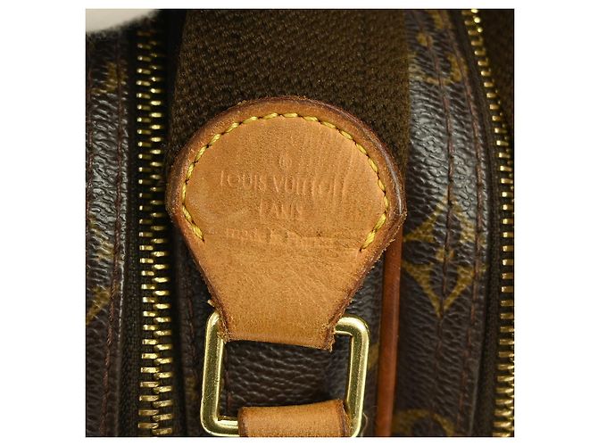 Borsa Reporter Louis Vuitton in tela Monogram PM Marrone - vista 4