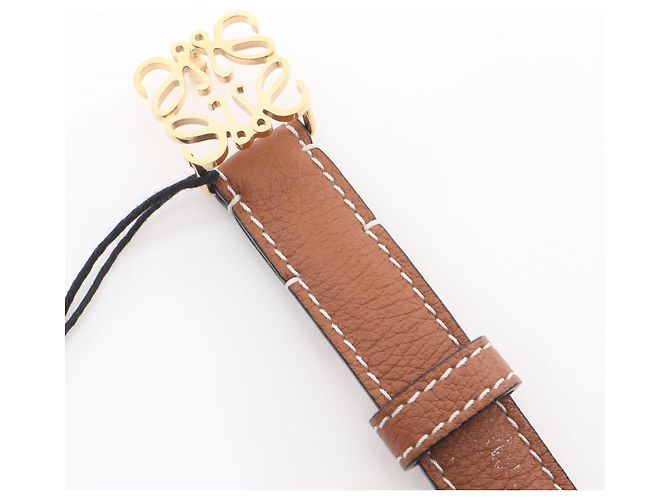 Ceinture en cuir Anagram Loewe - vue 2