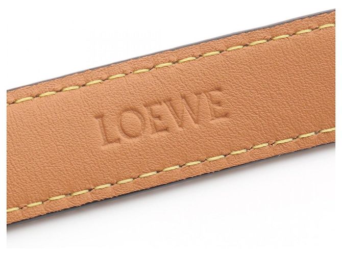 Ceinture en cuir Anagram Loewe - vue 4