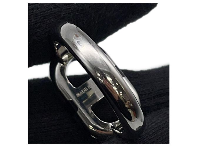 Hermès Maillon Ring in Black - view 8