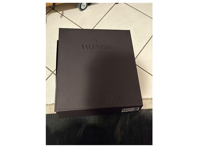 Valentino Garavani Leder Combat Boots - 44 Schwarz - Ansicht 11
