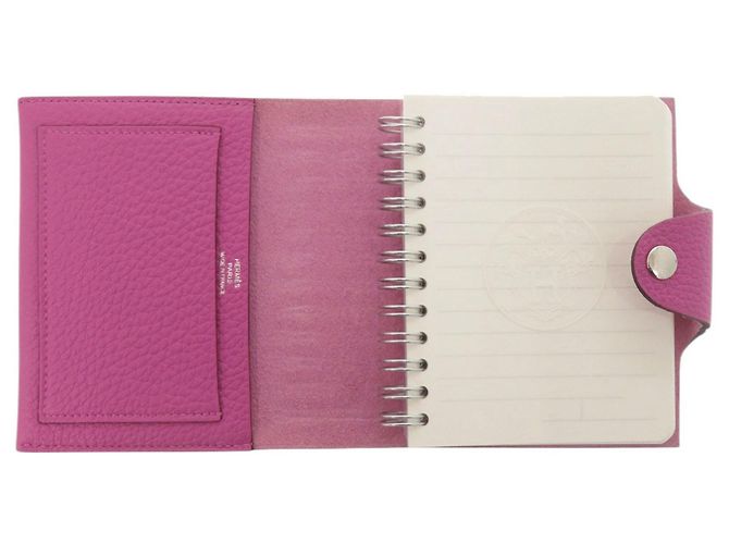 Housse de carnet Ulysse Neo Mini d'Hermès Violet - vue 4