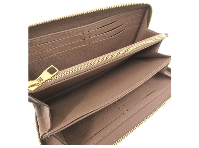 Zippy Geldbörse Monogram Empreinte Louis Vuitton Grau - Ansicht 4