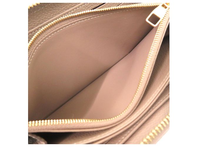 Zippy Geldbörse Monogram Empreinte Louis Vuitton Grau - Ansicht 5