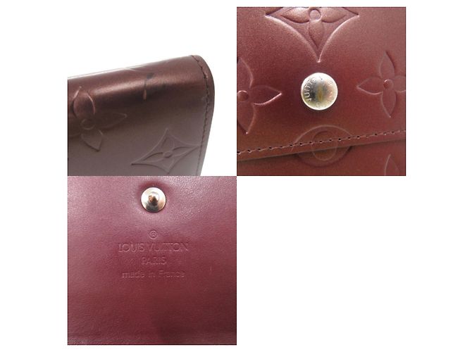 Billetera plegable Louis Vuitton en violeta Púrpura - vista 10