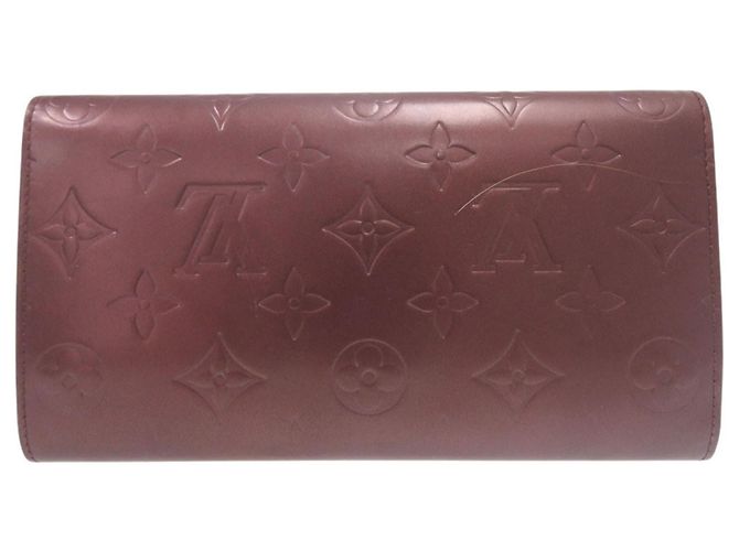 Billetera plegable Louis Vuitton en violeta Púrpura - vista 2