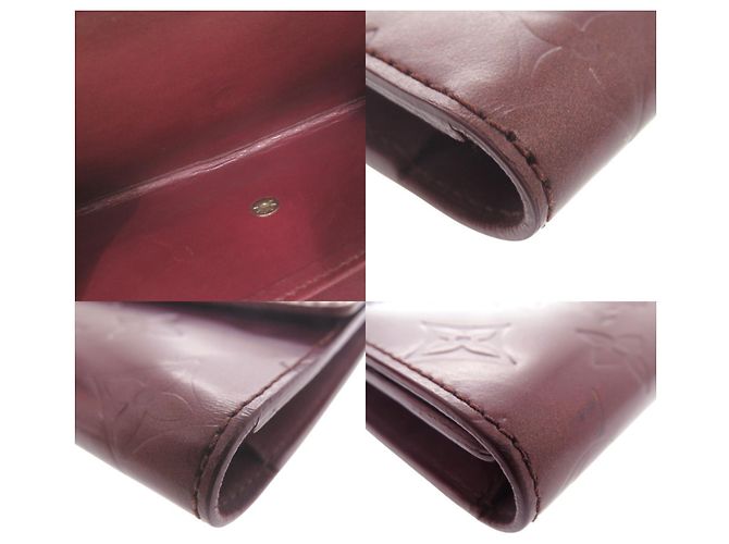 Billetera plegable Louis Vuitton en violeta Púrpura - vista 8