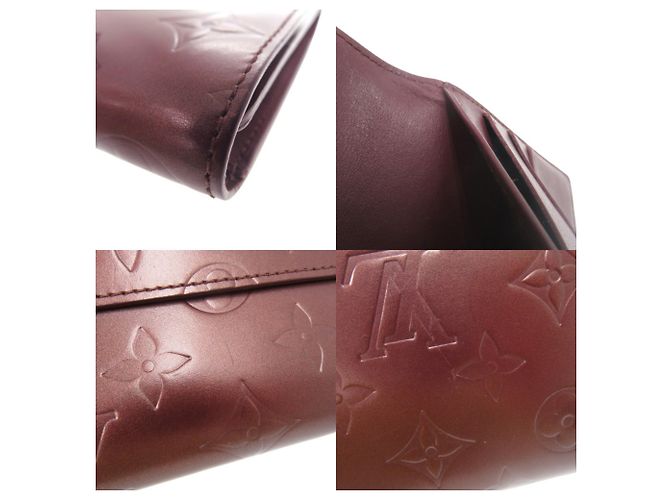 Billetera plegable Louis Vuitton en violeta Púrpura - vista 9