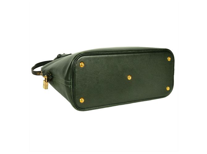 Borsa Hermès Bolide 35 in pelle Ardennes verde - vista 5