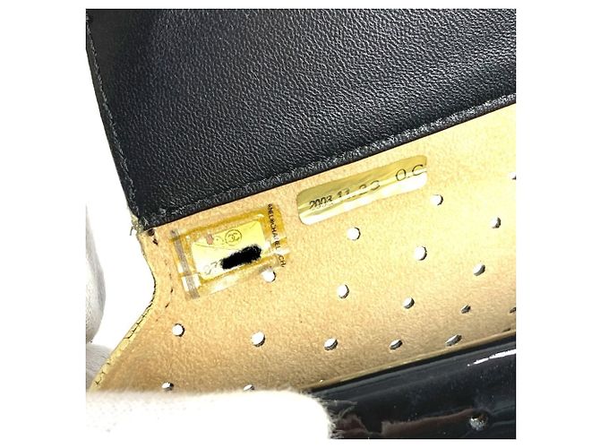 Borsa a mano Chanel Punching CC Logo Coco Nero - vista 15