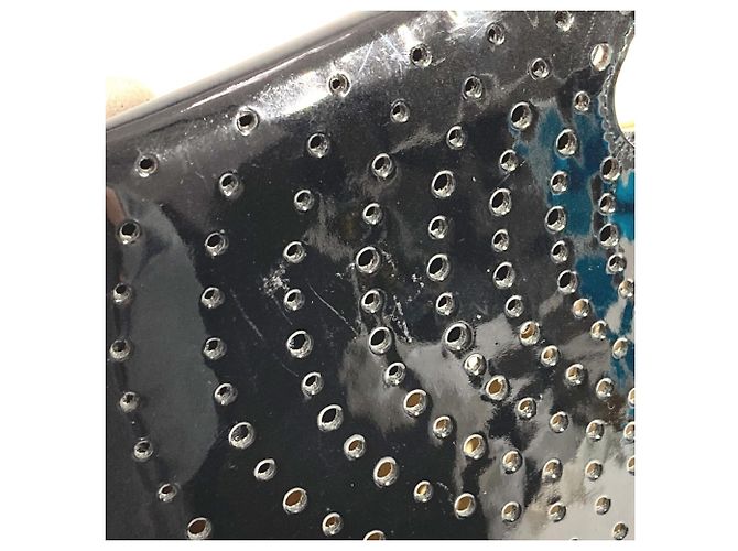Borsa a mano Chanel Punching CC Logo Coco Nero - vista 18