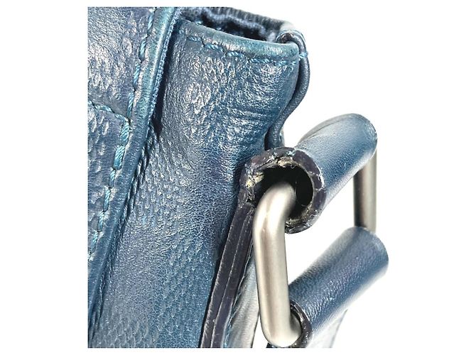 Borsa a tracolla District PM Damier Infini Louis Vuitton Blu navy - vista 12